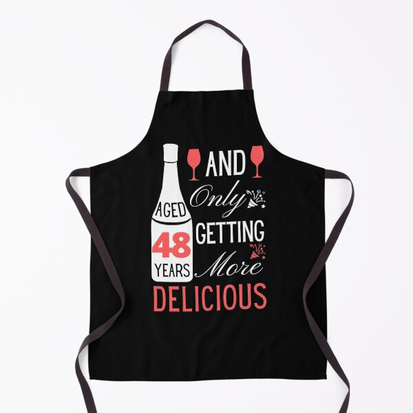 Item preview, 48th Birthday Gift or Greeting for Wine Lovers only getting more Delicious with Age designed and sold by yennyz.
