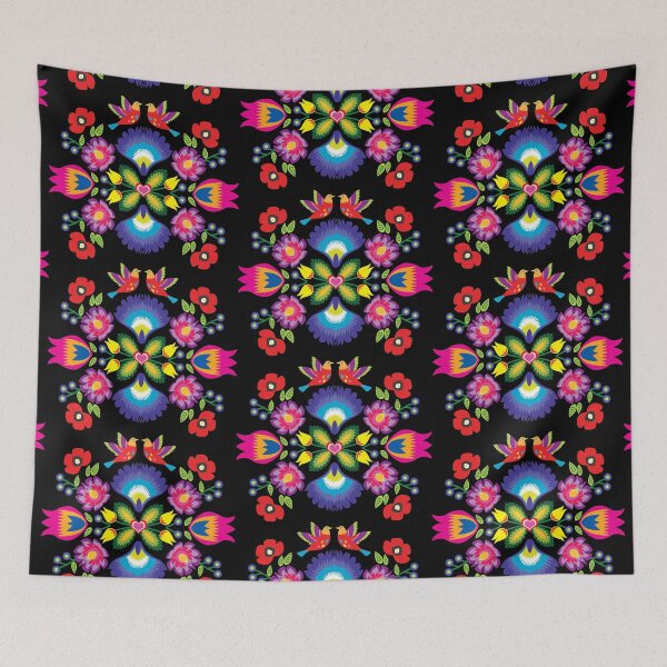 Item preview, Folk with colorful Doves designed and sold by FK-UK.