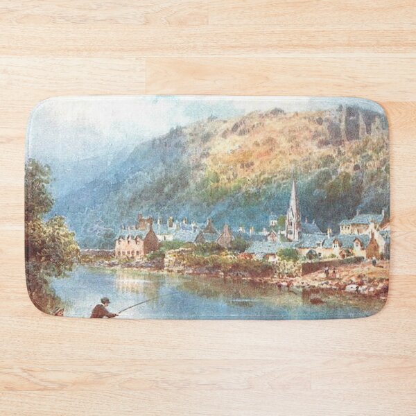 Artikelvorschau, Vintage Illustration von Callander Crags entworfen und verkauft von yourscotland.