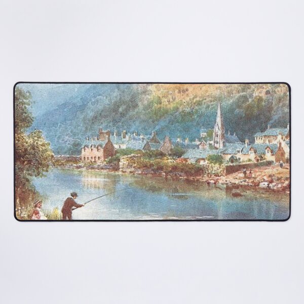 Item preview, Vintage Illustration of Callander Crags designed and sold by yourscotland.