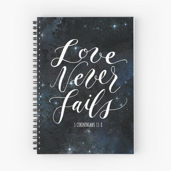 Item preview, JW Bible Verse Love Never Fails designed and sold by kuvastudio.