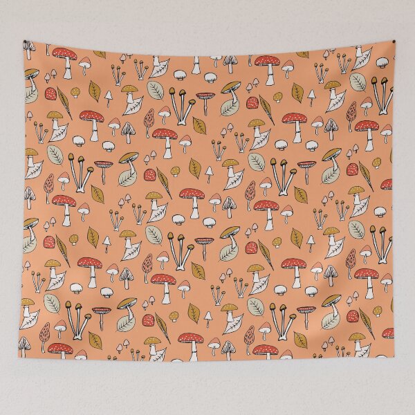Item preview, Wild Mushroom Salmon designed and sold by susycosta.