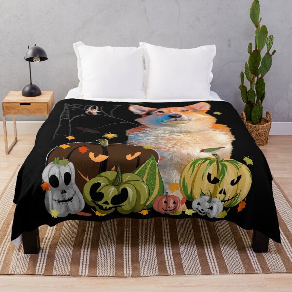 Item preview, Corgi Lover Jack-O-Lantern Pumpkin Monster Halloween designed and sold by r-silver.