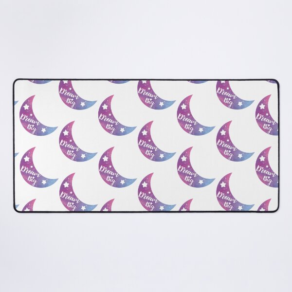 Item preview, Dream Big, Galaxy Theme, Moon White Pattern Style designed and sold by lulu-draw3.