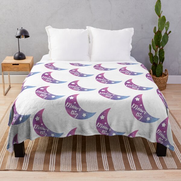 Item preview, Dream Big, Galaxy Theme, Moon White Pattern Style  designed and sold by lulu-draw3.