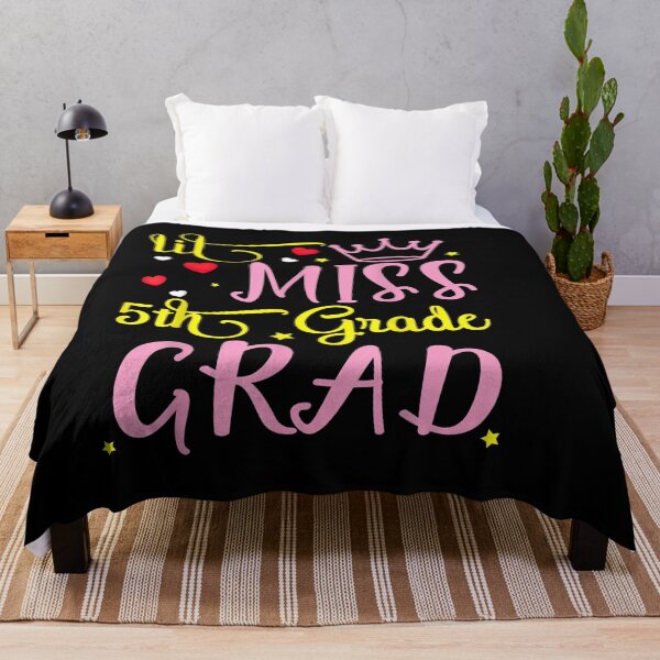 Item preview, lil miss queen princess 5th grade grad happy graduate shirt designed and sold by ahinnlaree.