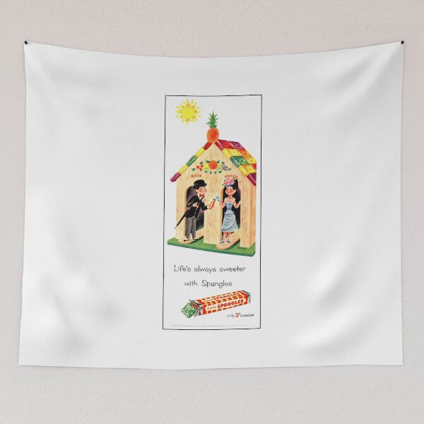 Item preview, SPANGLES - ADVERT designed and sold by ThrowbackAds.
