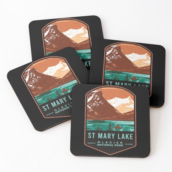 Item preview, St Mary Lake Glacier National Park designed and sold by JordanHolmes.