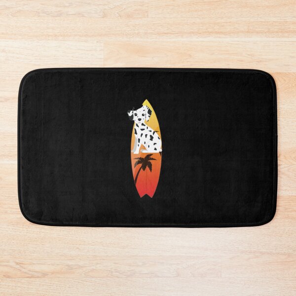 Item preview, dog on surfboard designed and sold by Mariocii.