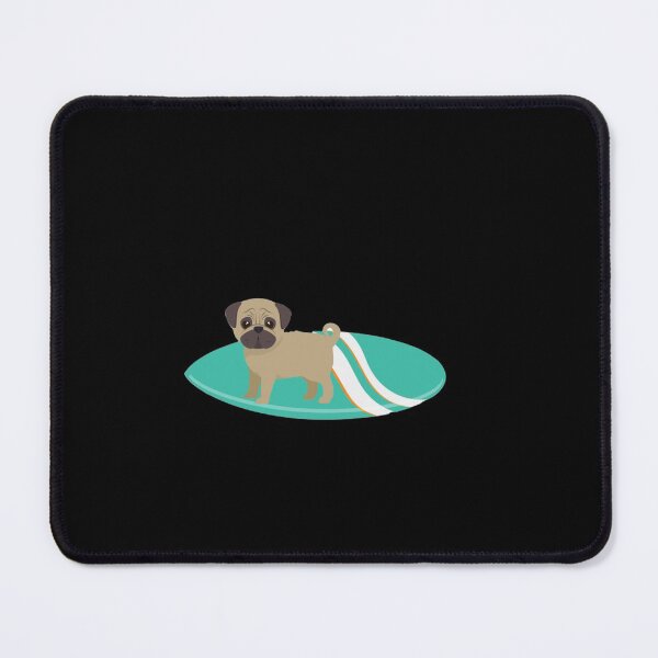 Item preview, dog on surfboard designed and sold by Mariocii.