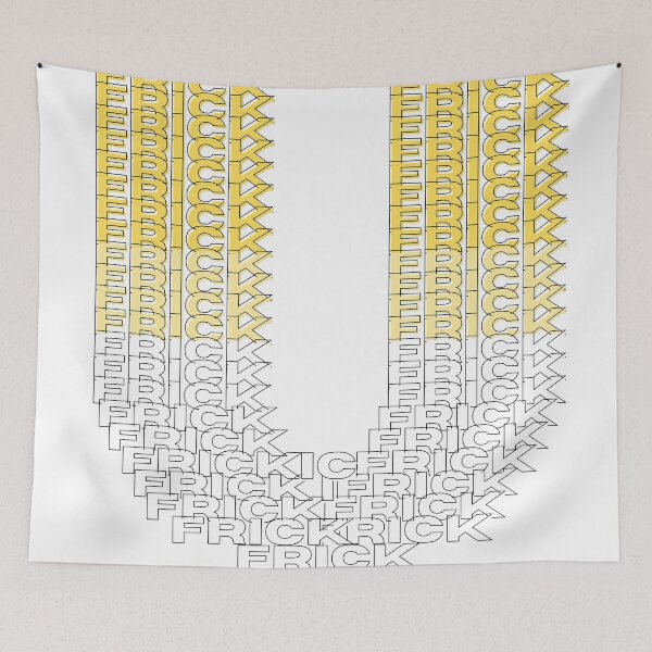 Item preview, FRICK U WORDCLOUD by MiraiDesigns designed and sold by miraidesigns.