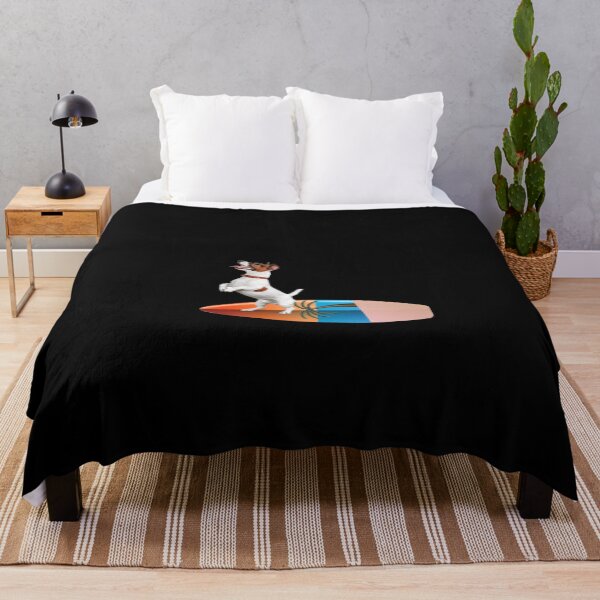 Item preview, dog on surfboard designed and sold by Mariocii.