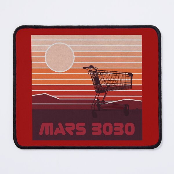 Item preview, Mars 3030 shopping cart trolley rover evolution future funny designed and sold by SolidEarthArt.