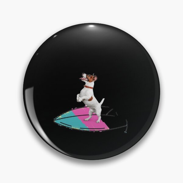 Item preview,  dog on surfboard designed and sold by Mariocii.