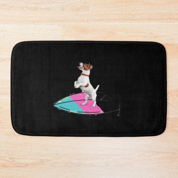 Item preview,  dog on surfboard designed and sold by Mariocii.