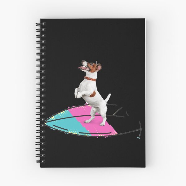 Item preview,  dog on surfboard designed and sold by Mariocii.