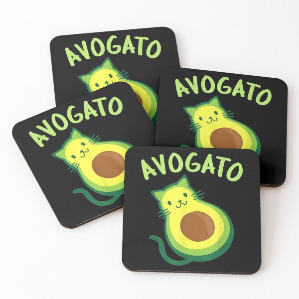 Item preview, Avogato Cat Avocado designed and sold by JaniceRuthArts.