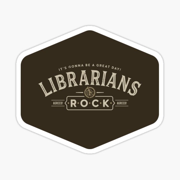 Librarians Rock Sticker