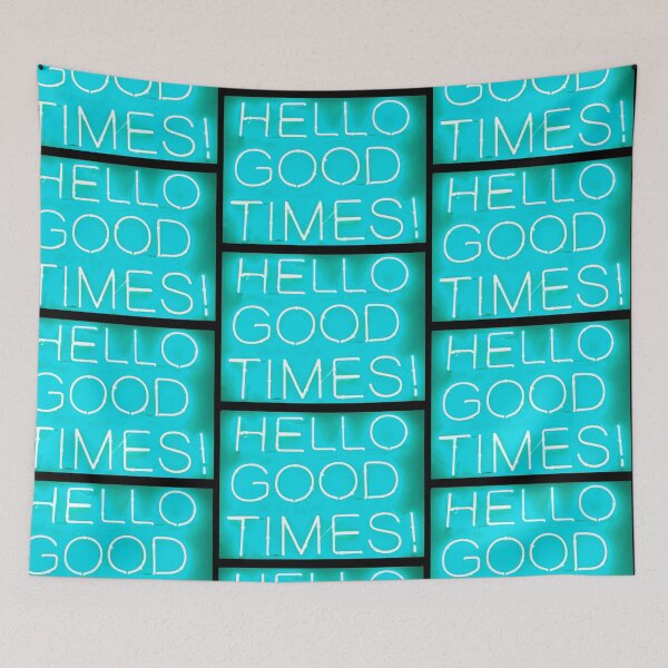 Item preview, Hello Good Times Good Vibes designed and sold by Ruby Jackson.