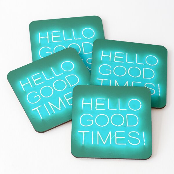 Item preview, Hello Good Times Good Vibes designed and sold by Ruby Jackson.