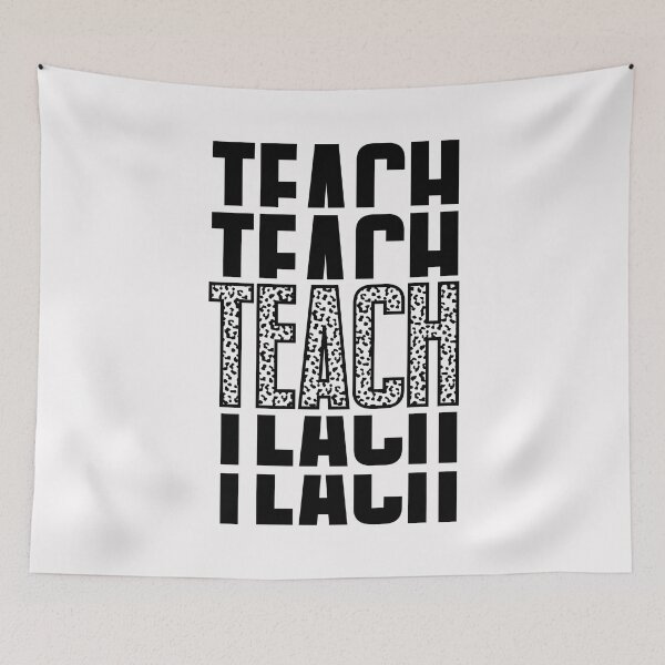 Item preview, Leopard Teacher Stacked Mirrored Leopard Teach  designed and sold by clothesy7.