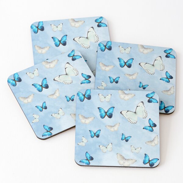 Item preview, Butterflies Marble Pattern designed and sold by Aesθetic Designs.