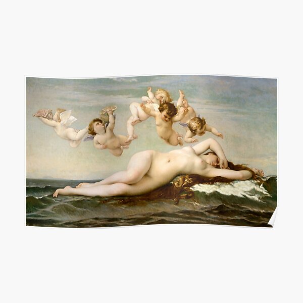 birth of venus cabanel Poster