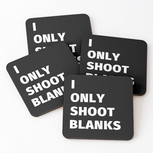 Item preview, I Only Shoot Blanks, Post Vasectomy, Funny Vasectomy Surgery  designed and sold by Happy-PrintZ.