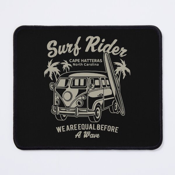 Item preview, Cape Hatteras, North Carolina, USA, North America - Surf Rider Surfing Destination Vintage Logo designed and sold by Vintage-TM.