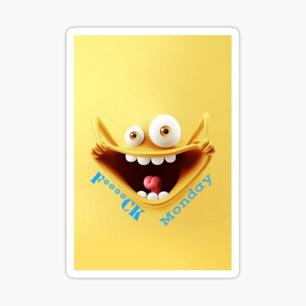 "Ugly" Sticker for Sale by zelbeus Redbubble