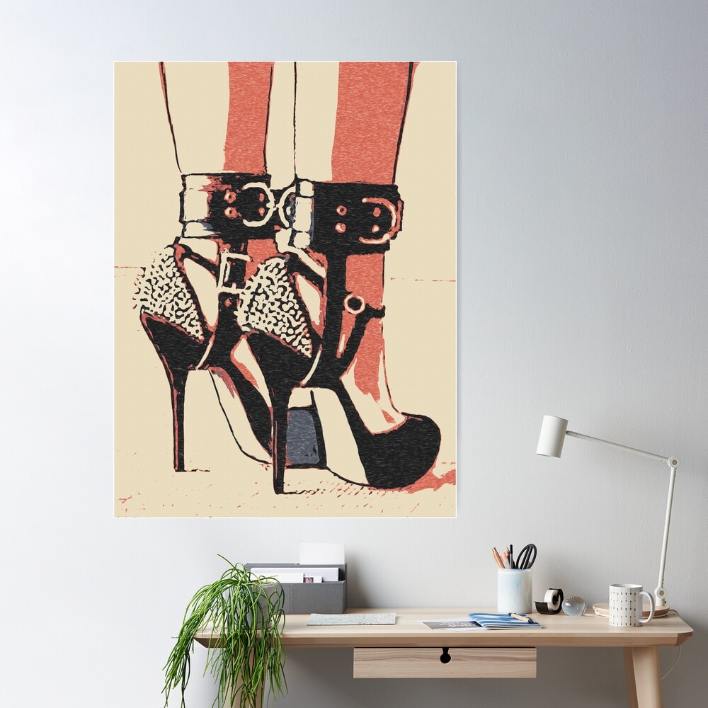 Póster for Sale con la obra «Good Girl sabe qué ponerse, bdsm, bondage play» de sexyjustsexy Redbubble