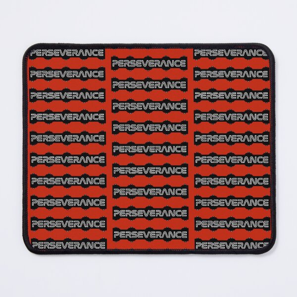 Item preview, Mars 2020 Perseverance rover nameplate NASA (black) designed and sold by SolidEarthArt.