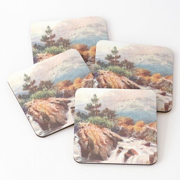 Item preview, Vintage Illustration of Falls of Leny, near Callander designed and sold by yourscotland.