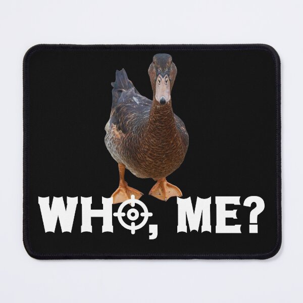 Item preview, Funny Duck Hunting real duck picture of standing Mallard duck for Duck Hunters designed and sold by Click-Like.