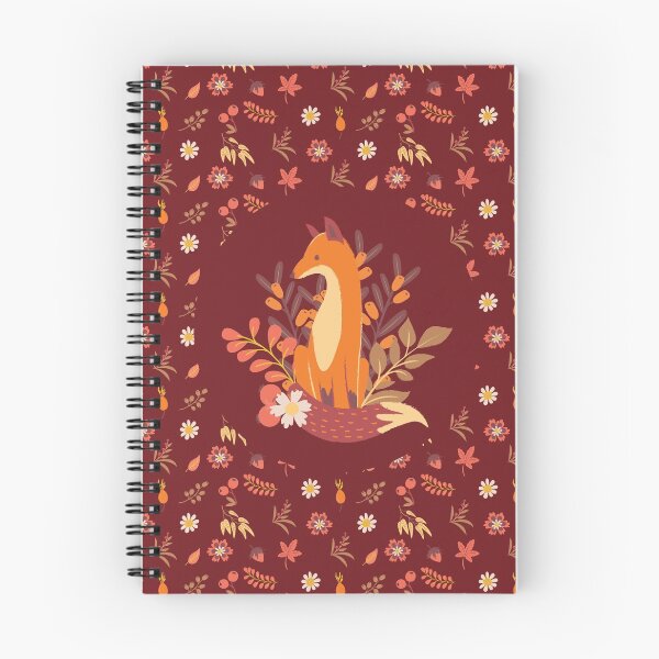 Item preview, Autumn floral and fox  designed and sold by FunnyChameleon.