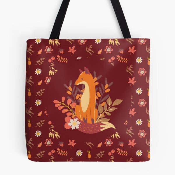 Item preview, Autumn floral and fox  designed and sold by FunnyChameleon.