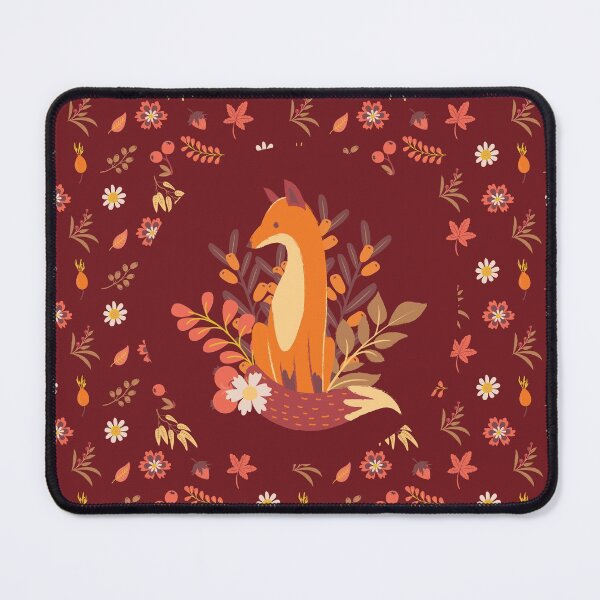 Item preview, Autumn floral and fox  designed and sold by FunnyChameleon.