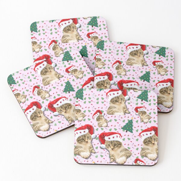 Item preview, Merry Christmas Catmas, Meowy Catmas Cat Christmas Tree Xmas Girls Boys Funny Santa designed and sold by DiensDesign.