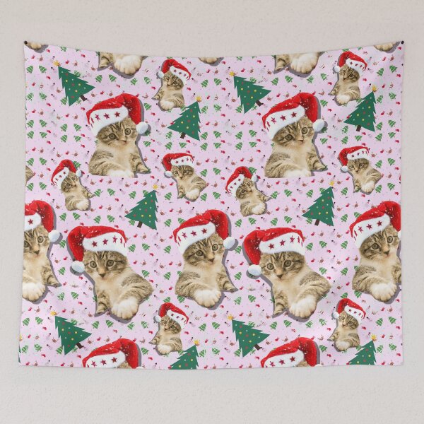 Item preview, Merry Christmas Catmas, Meowy Catmas Cat Christmas Tree Xmas Girls Boys Funny Santa designed and sold by DiensDesign.