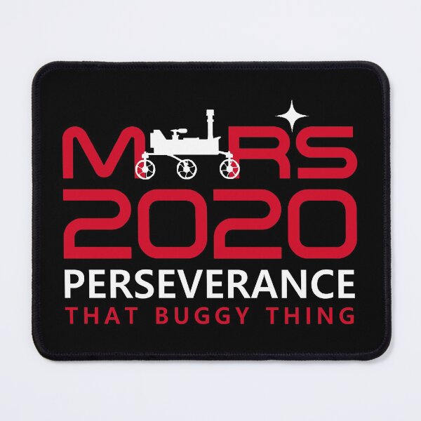Item preview, Mars 2020 star Perseverance that buggy thing Ingenuity (white) designed and sold by SolidEarthArt.