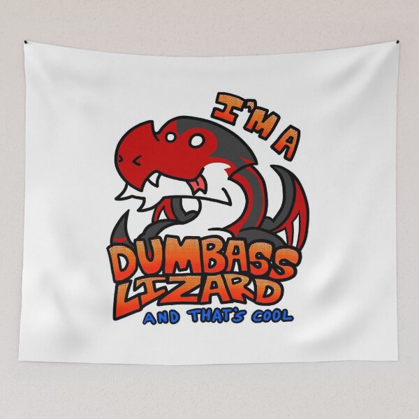 Item preview, Dumbass Lizard designed and sold by kristinacarlesh.