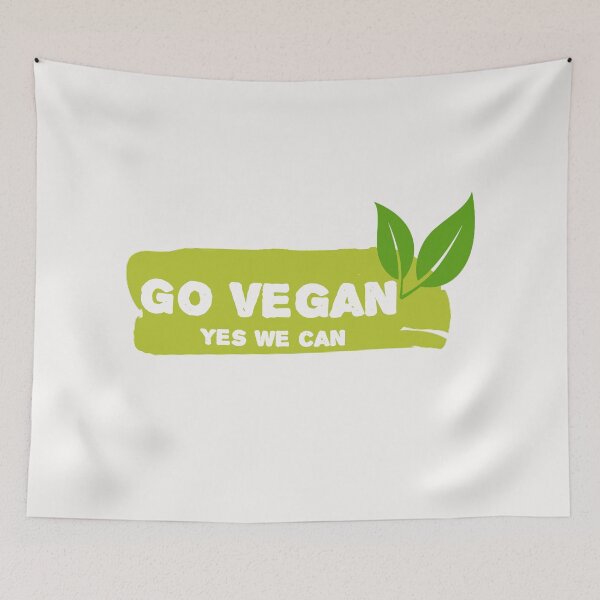 Item preview, Go Vegan Yes We Can designed and sold by Rachid-Art.