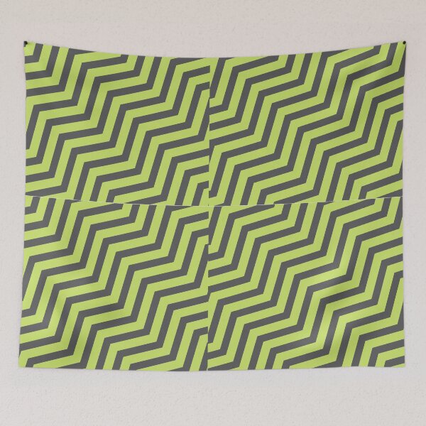 Item preview, Green Waves Fusion 3d pattern background designed and sold by Red-ElYoubi.