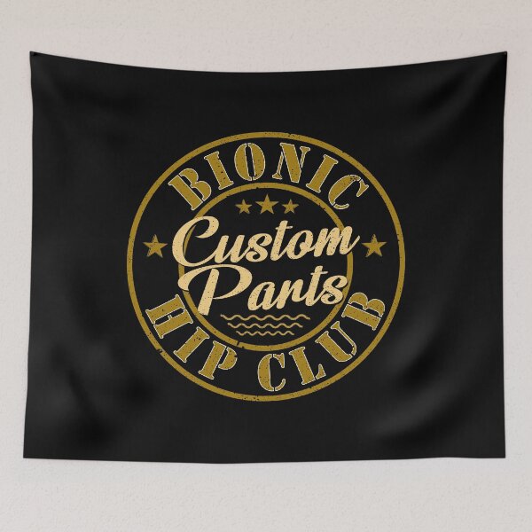 Item preview, bionic Hip Club Custom Parts - hip surgery gift idea designed and sold by ferdaousseshop.
