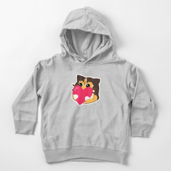 (UglyTheCat) Hugging Heart Toddler Pullover Hoodie