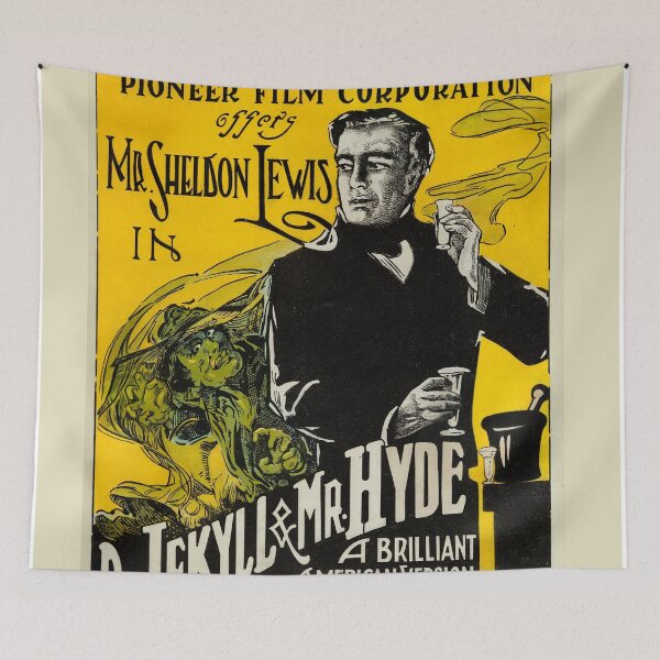 Artikelvorschau, Dr Jeckyll and Mr Hyde vintage poster entworfen und verkauft von Vintage Designs +.
