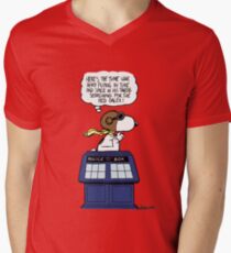 The time war hero Men's V-Neck T-Shirt