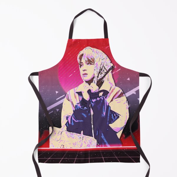 Item preview, Season's Greetings 80s Poster (Jimin) designed and sold by SiSiDi.
