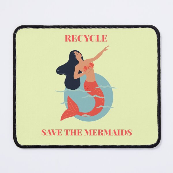 Item preview, Recycle, Save the Mermaids designed and sold by Printed-Goodies.