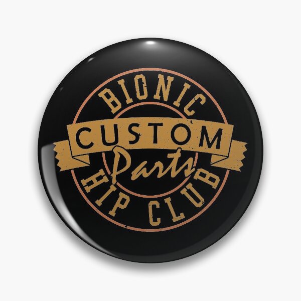 Item preview, bionic Hip Club Custom Parts - hip surgery gift idea designed and sold by ferdaousseshop.